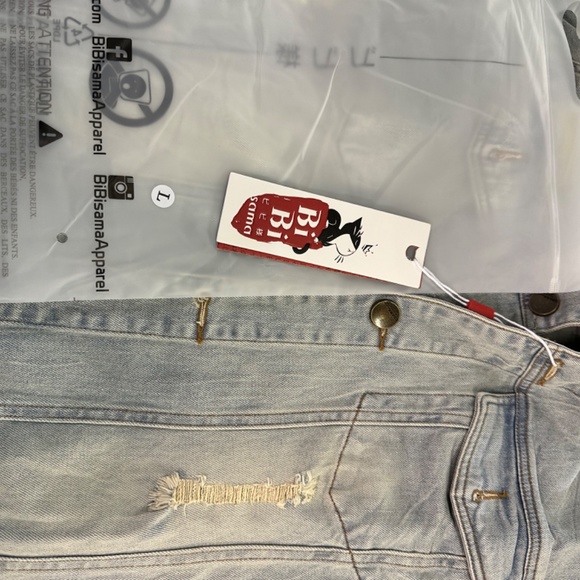 Bibisama Denim Jacket Unisex Large - Picture 3 of 12